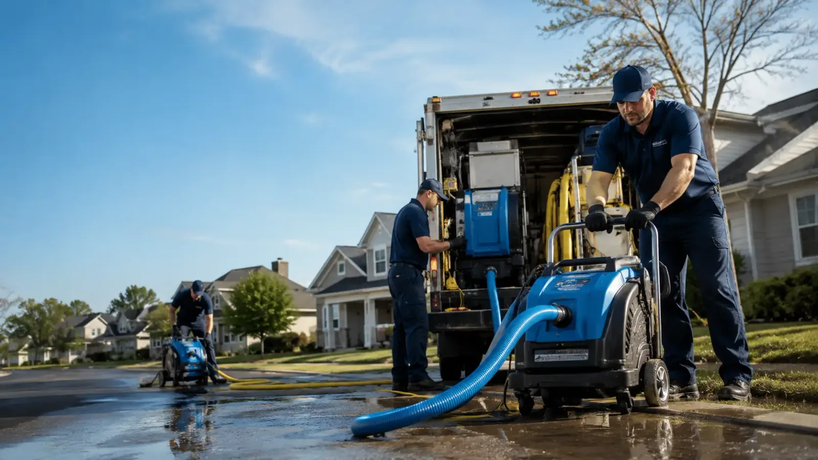 Flood Damage Cleanup in Grover Hill, OH